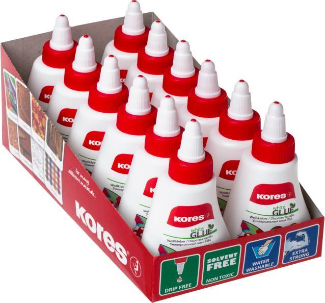 Actual product image Kores white glue (125 g, 125 ml)