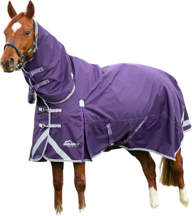 Produktbild Shires Highlander Original 100 ComboKragen Pferdedecke (183 cm)