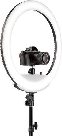 Image du produit Westcott 18” Bi-Color LED Ring Light Kit with Batteries and Stand (éclairage annulaire)