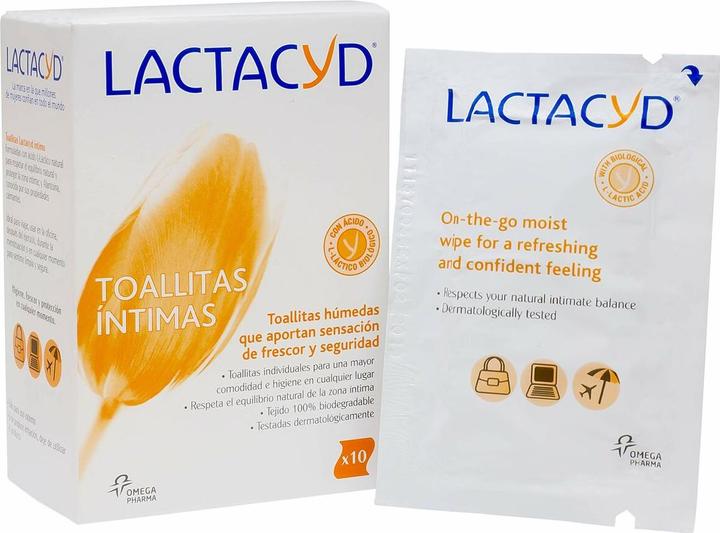 Produktbild Lactacyd Intimtücher 10 Stück (Intimtücher)