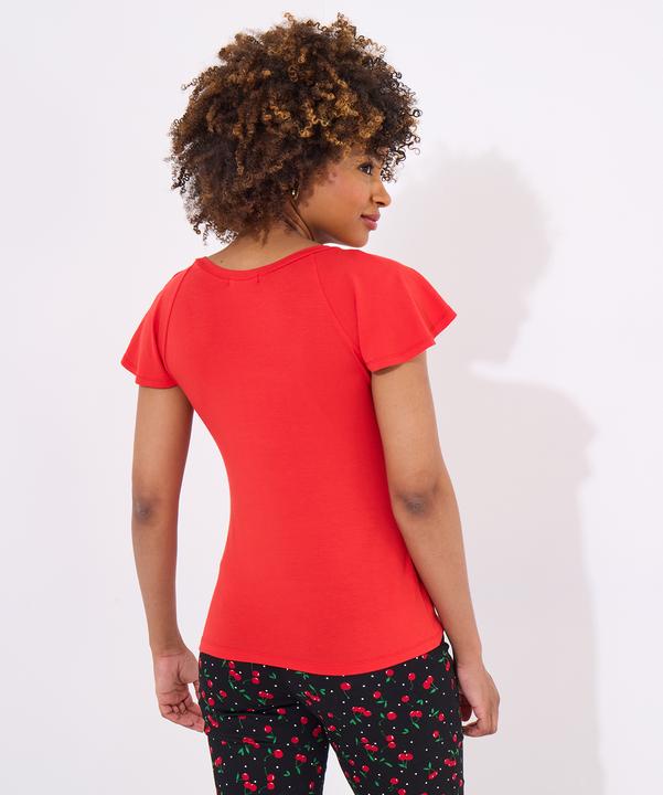 Image du produit Joe Browns Flutter Sleeve Jersey Top (44)