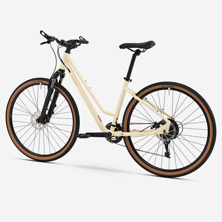 Image du produit Btwin Vélo tout chemin cadre bas, ACTV 500 jaune