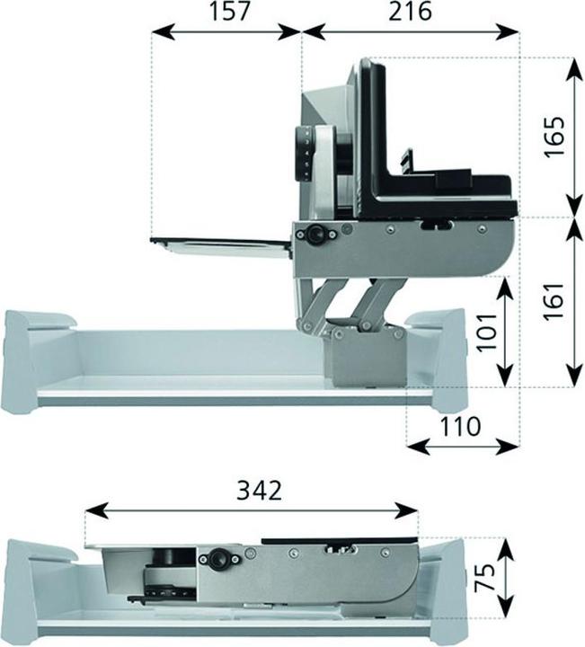 Produktbild Dr. Ritter Einbau-Allesschneider AES 72 SR/-H