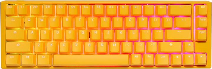 Produktbild Ducky One 3 Yellow SF gaming keyboard, RGB LED - MX black (DE, Kabelgebunden)