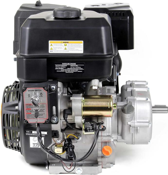 Produktbild Wiltec LIFAN KP460-RE 22mm E-Start Benzinmotor Einzylinder 16,3PS Motor Rüttelplatte