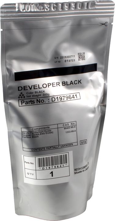 Actual product image RICOH D197-9640 Developer Black MP 2554 (FC)