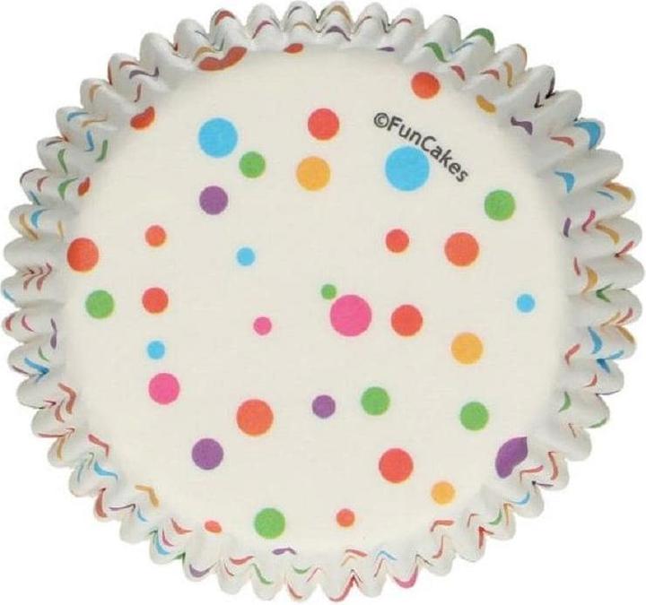 Actual product image FunCakes Muffin Baking Tin Confetti 48 Pieces (5 cm)