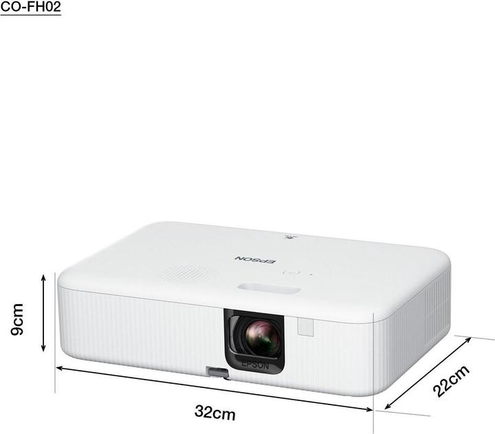 Actual product image Epson CO-FH02 (Full HD, 3000 lm, 1.19 - 1.61:1)