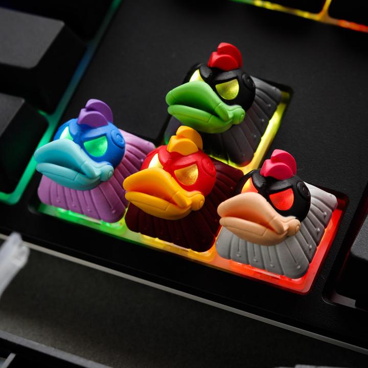 Actual product image Ducky x Hot Keys Project League Keycap - raketa