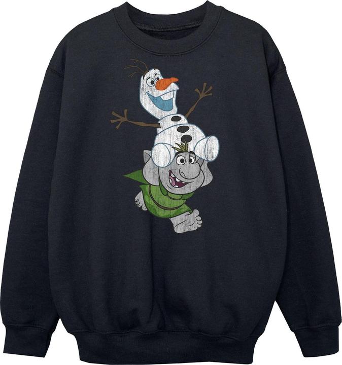Produktbild Disney Frozen Olaf And Troll Sweatshirt Jungen (140, 146)