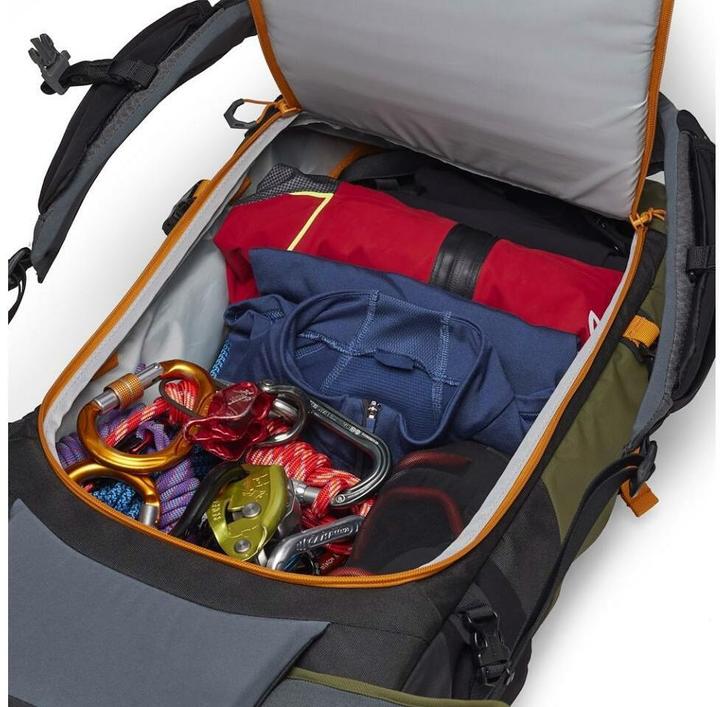 Actual product image Lowepro PhotoSport X BP AW Green Lin (Camera shoulder bag, 48 l)