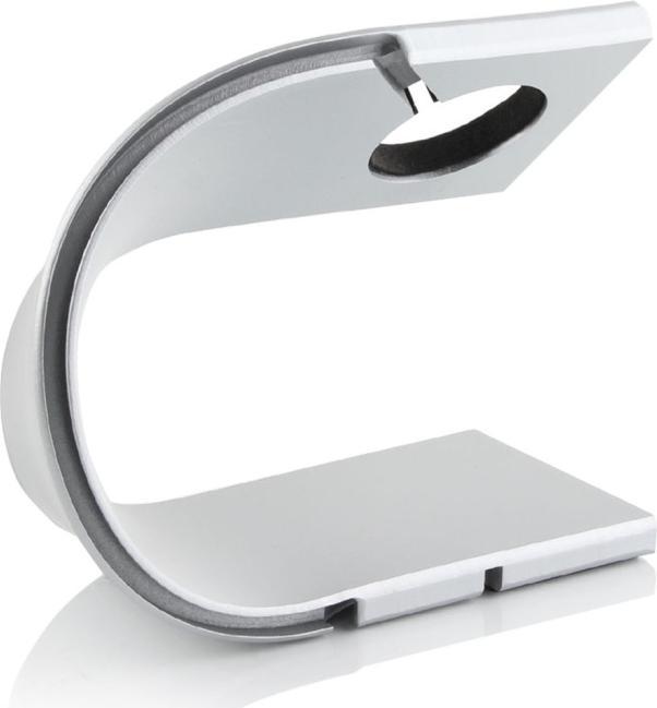 Produktbild Ueli Express Apple Watch Design Halterung Ladestation Silber
