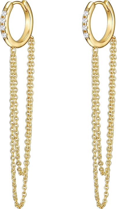 Image du produit Glanzstücke München Femme argent sterling zirconium or jaune - 23714 (Argent Sterling)