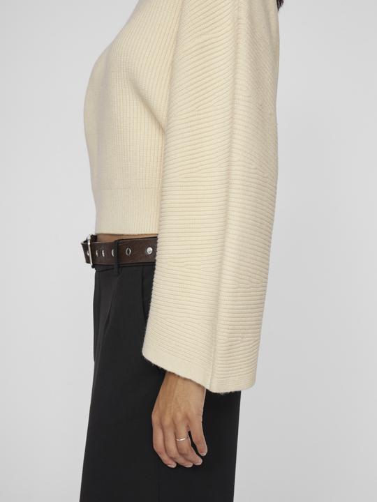 Image du produit Vila Pull en tricot à encolure en U (XL)