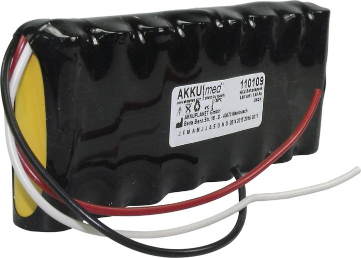 Produktbild XCell NC Akkueinsatz passend für Datex Ohmeda PulsoxiMeter Biox 3770/3775 Typ 6051-0000-036