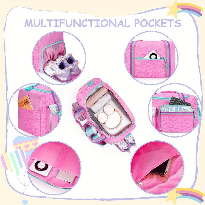 Image du produit Only-Bags.Store Schicker Seesack mit Schuhfach und Nassfach - strapazierfähige, leichte Nylon-Turn- und Reisetasche
