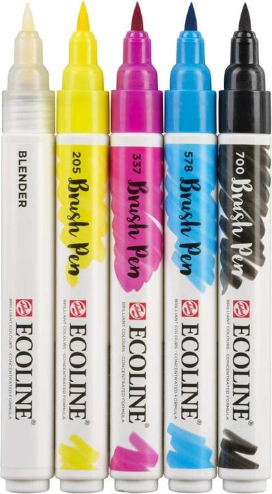 Productafbeelding Talens Penseelpen Primair (Veelkleurig, 5 x)