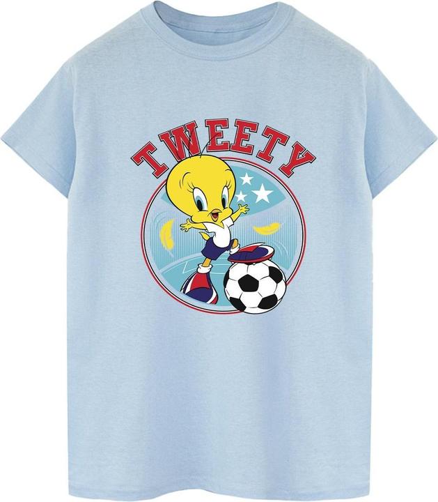 Looney Tunes Tweety Football Circle TShirt (M)