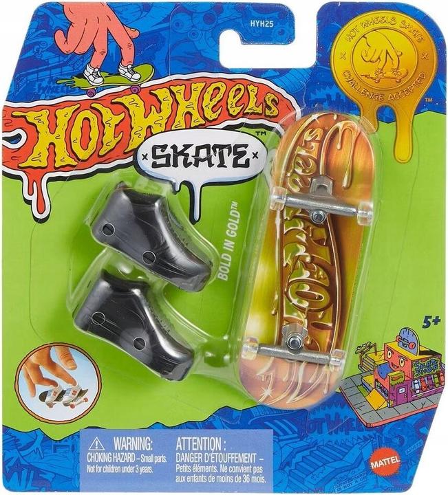 Actual product image Mattel Limited Edition Skate Bold In Gold Board (HYH25)