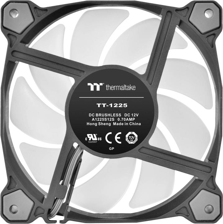 Actual product image Thermaltake Case fan Pure A14 LED Blue / 1 Pack (140 mm, 1 x)