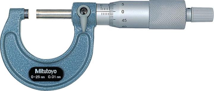 Productafbeelding Mitutoyo Buitenmicrometer 0...25 / 0,01 / 103-137