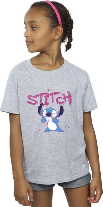 Immagine prodotto Disney Lilo And Stitch Graffiti Maglietta Ragazze (140, 146)