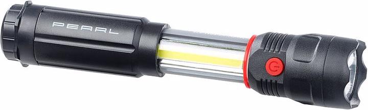 Produktbild Pearl 2in1-LED-Taschenlampe mit Arbeitsleuchte