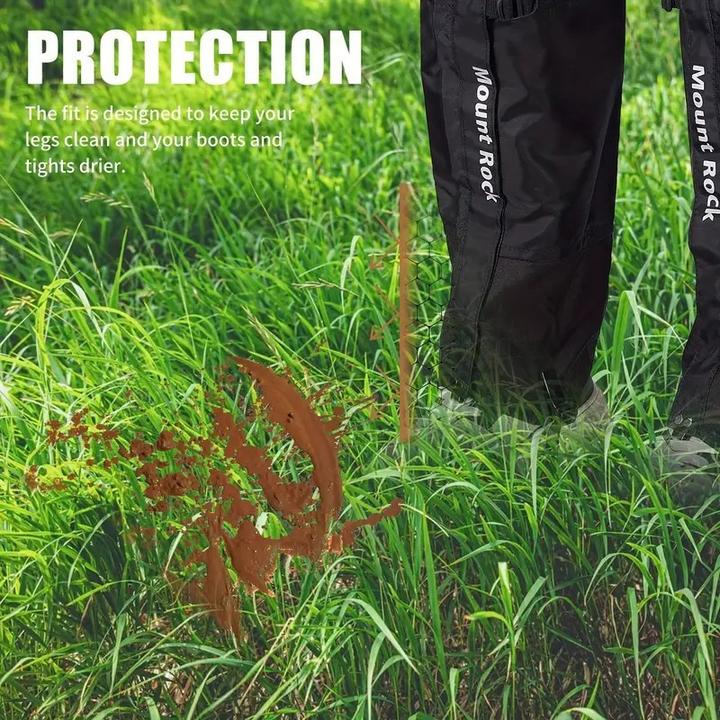 Actual product image Swissdetector Pair of waterproof leggings for outdoor activities (L) (L)