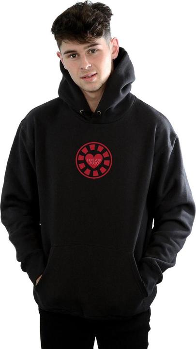 Produktbild Avengers Endgame I Love You 3000 Tony Stark Heart Kapuzenpullover (S)