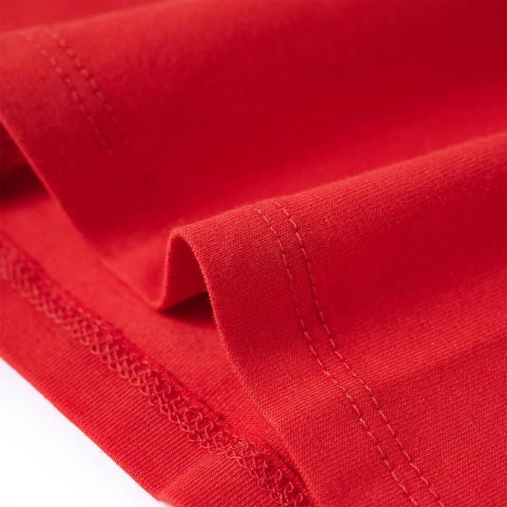Immagine prodotto VidaXL Camicia da bambino a maniche lunghe rosso 140,Materiale: 95 % cotone. 5 (140)