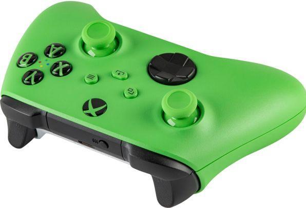 Actual product image Microsoft Xbox Wireless Controller - Velocity Green (Xbox Series X, Xbox One X, Xbox One S, Xbox Series S, PC)