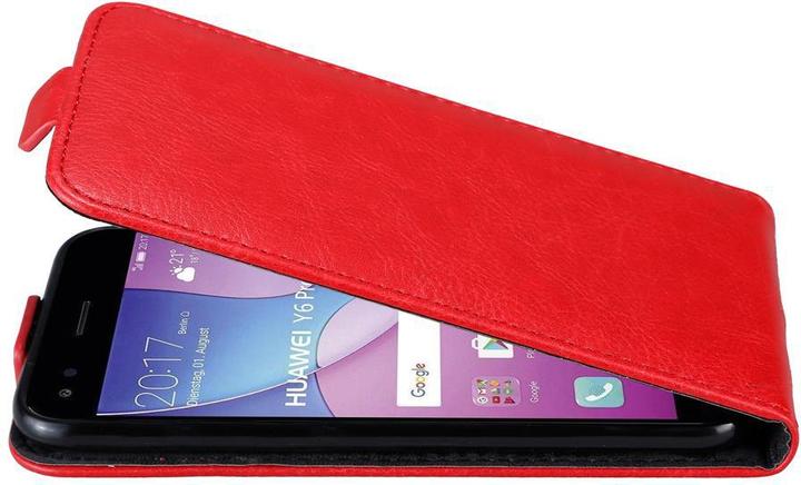 Image du produit Cadorabo Flip comme Invisible Cover (Huawei Y6 Pro)