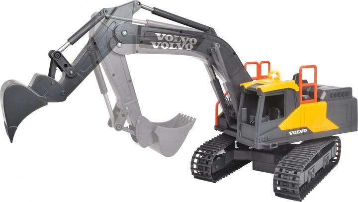 Actual product image Dickie RC Volvo Mini Excavator Steerable Excavator