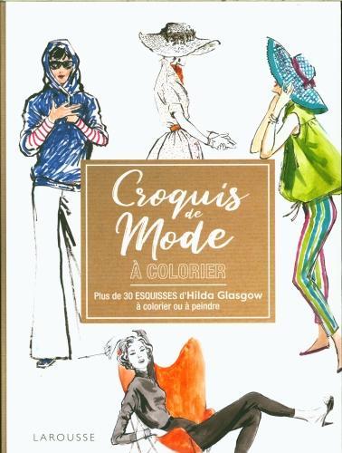 Immagine prodotto Croquis de mode à colorier (Francese, Collettività, 2024)