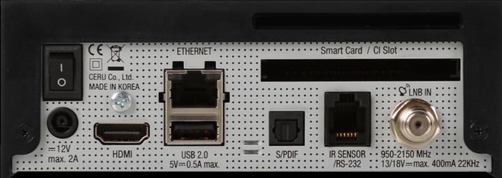 Produktbild Vu+ Zero 4K (2 GB, DVB-S2X, CI-Schacht)