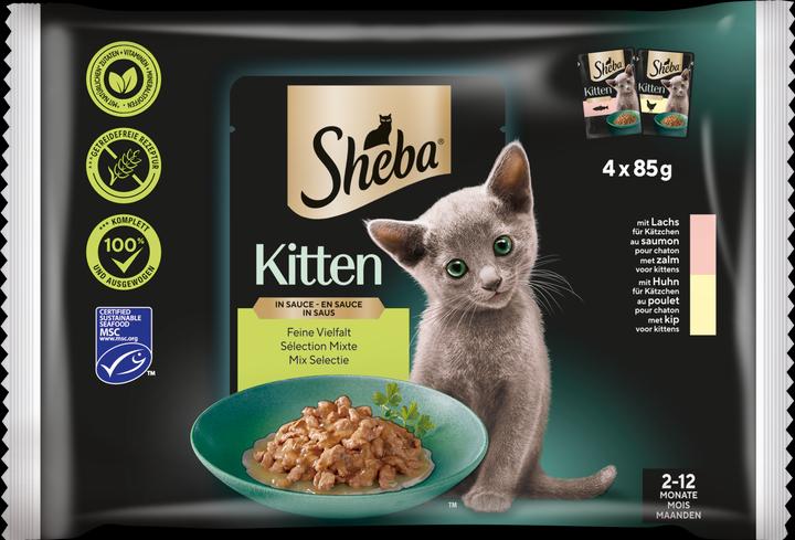 Produktbild Sheba Frischbeutel Junior (Junior, 4 Stk., 340 g)