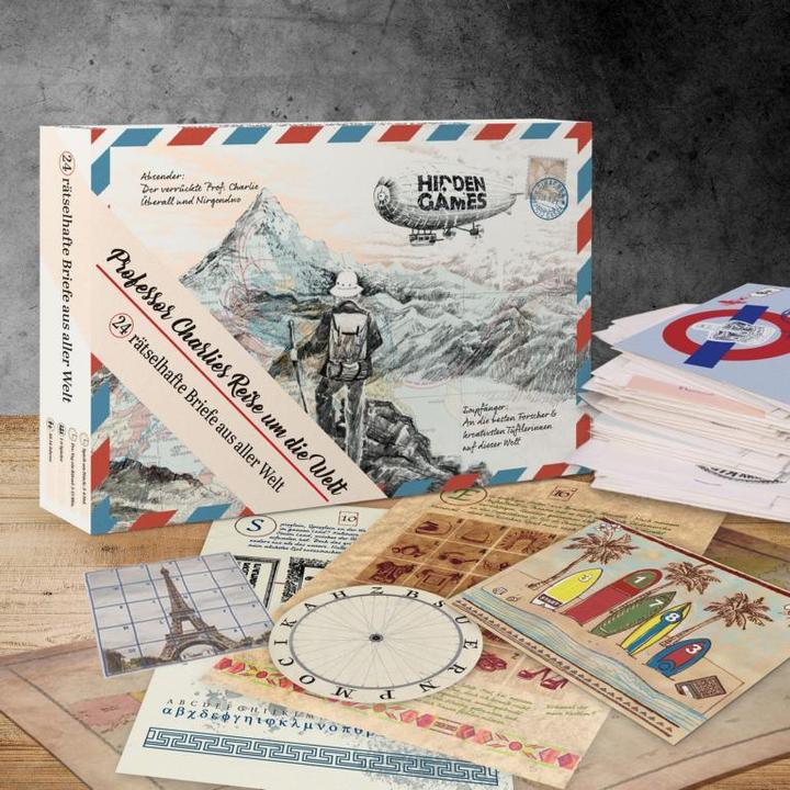 Actual product image Hidden Games Professor Charlie's Journey Around the World (German)