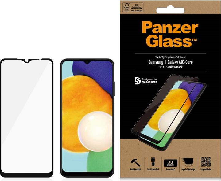 Image du produit PanzerGlass Case Friendly (1 pièce(s), Samsung Galaxy A03 Core, Samsung Galaxy A13 5G, Samsung Galaxy A04S)