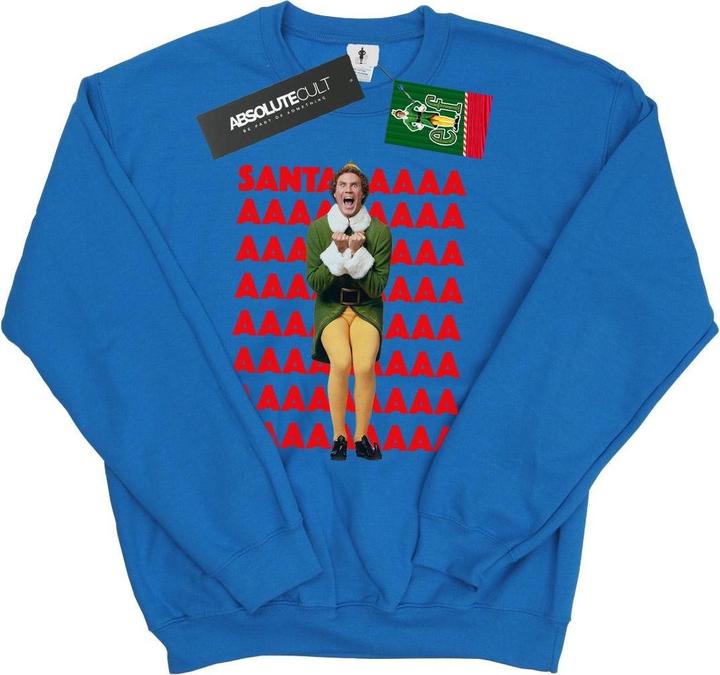 Produktbild Elf Buddy Santa Scream Sweatshirt (M)