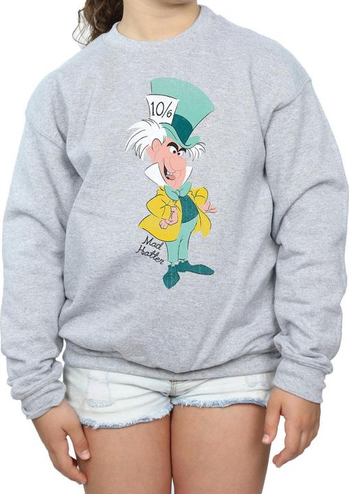 Image du produit Disney Sweatshirt classique Mad Hatter pour filles Alice In Wonderland (152, 158)