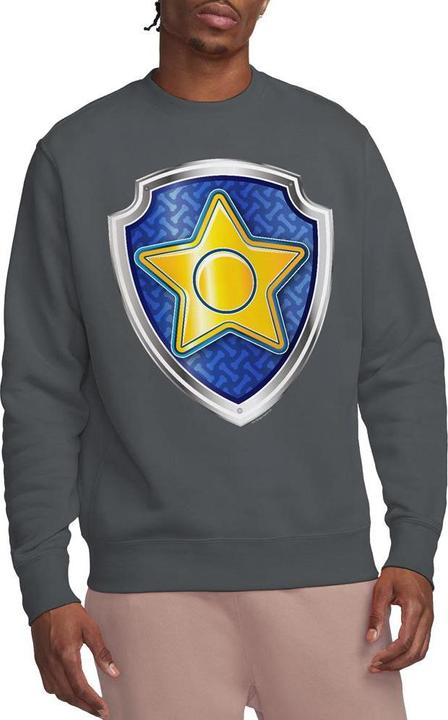 Immagine prodotto Paw Patrol Felpa Chase Distintivo Adulto Unisex (L)