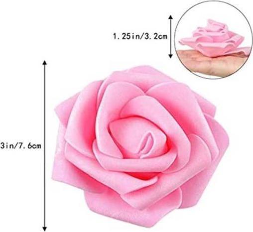 Image du produit MU Style Cute Series Roses en mousse (lot de 20) (3.20 cm)