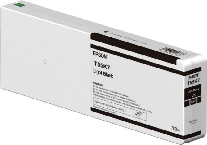 Image du produit Epson ENCRE NOIRE LÉGÈRE 700ML SURECOLOR SC-P6000/7000/8000/9000 (CF)