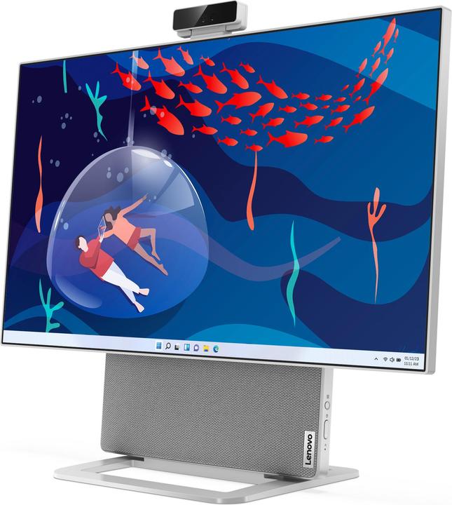 Produktbild Lenovo AIO 7 27APH8 (AMD Ryzen 7 8845HS, 16 GB, 1000 GB, Radeon 780M)