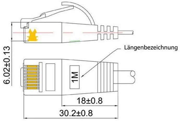 Productafbeelding Wirewin Netwerkkabel (UTP, CAT6, 0.25 m)