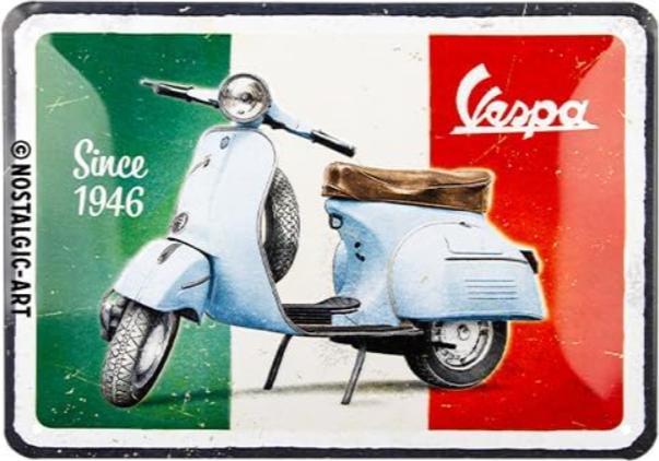 Immagine prodotto Nostalgic-Art Merchandising Insegna Vespa Since 1946 15 x 20 cm, metallo (15 x 20 cm)