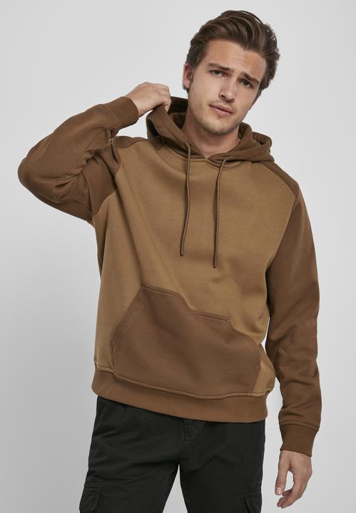 Actual product image Urban Classics 2-Tone Fake Raglan Hoody (XL)