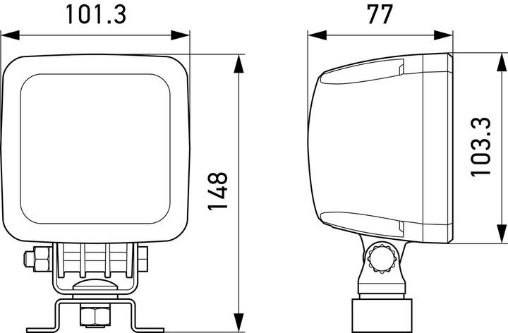 Produktbild Hella Rückfahrleuchte LED geschraubt 2ZR 357 115-001