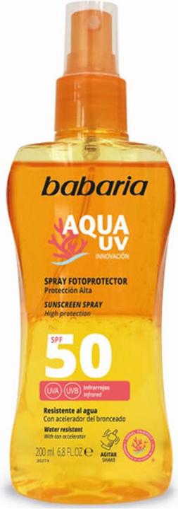 Produktbild Babaria Sol Spray Fotoprotector Bifásico Fp50 200ml (Sonnenspray, SPF 50, 200 ml)