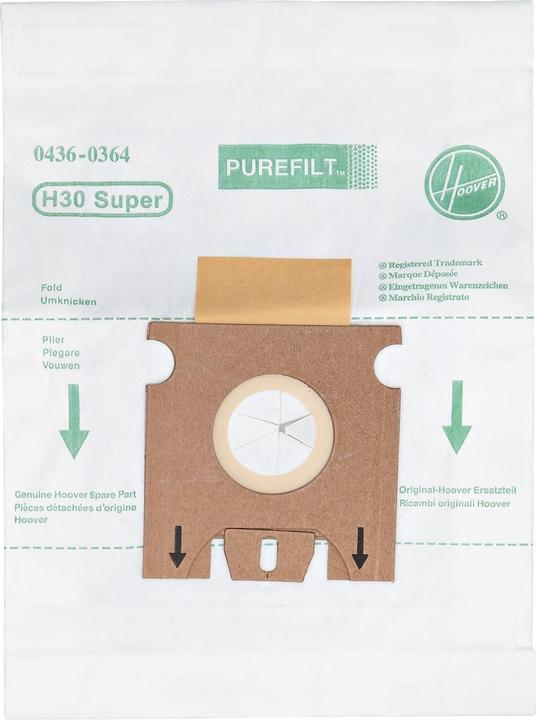 Produktbild Hoover H30S Staubsaugerzubehör und Ersatzteil (5 x)